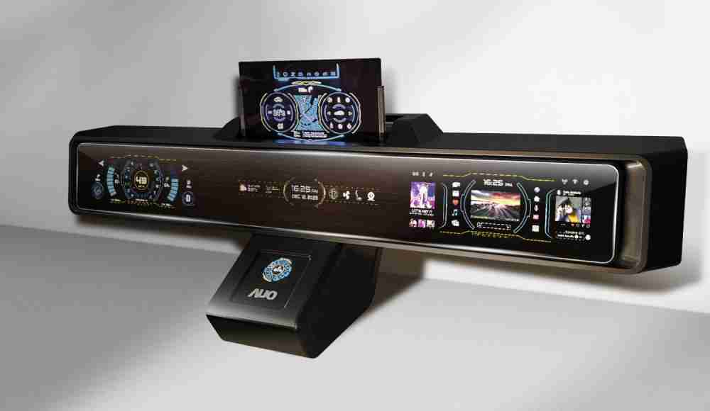 糖果派对Micro LED沉浸式车舱显示方案结合 可卷式、、、、可伸缩的Micro LED应用并可呈现不同的质感纹路，，展现人性化设计