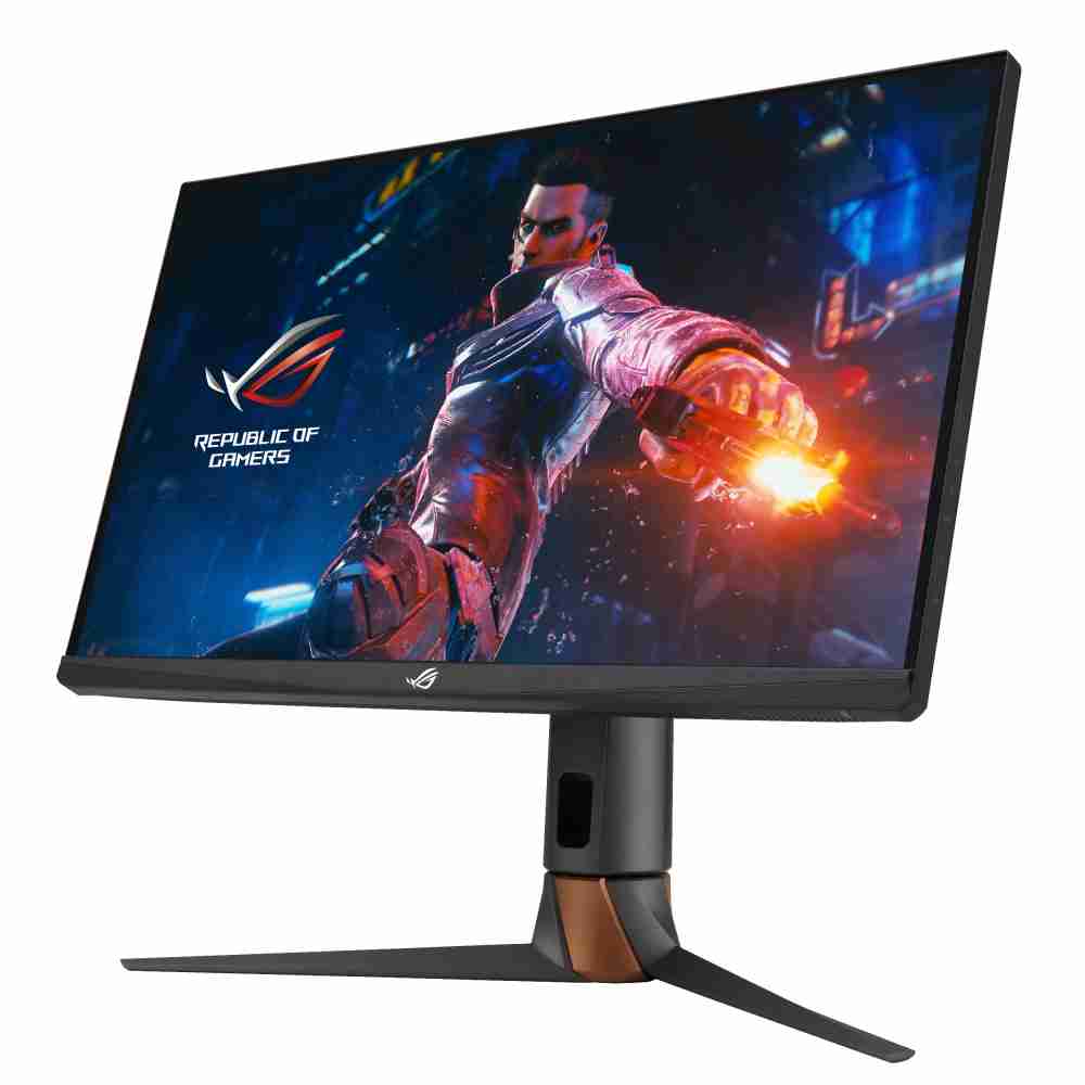 华硕ASUS ROG Swift 360Hz PG27AQN，，，，采用糖果派对全新可支持ULMB2技术的高阶电竞显示器，，，，为电竞玩家打造突破以往的急速游戏体验。。（图片来源：ASUS提供）