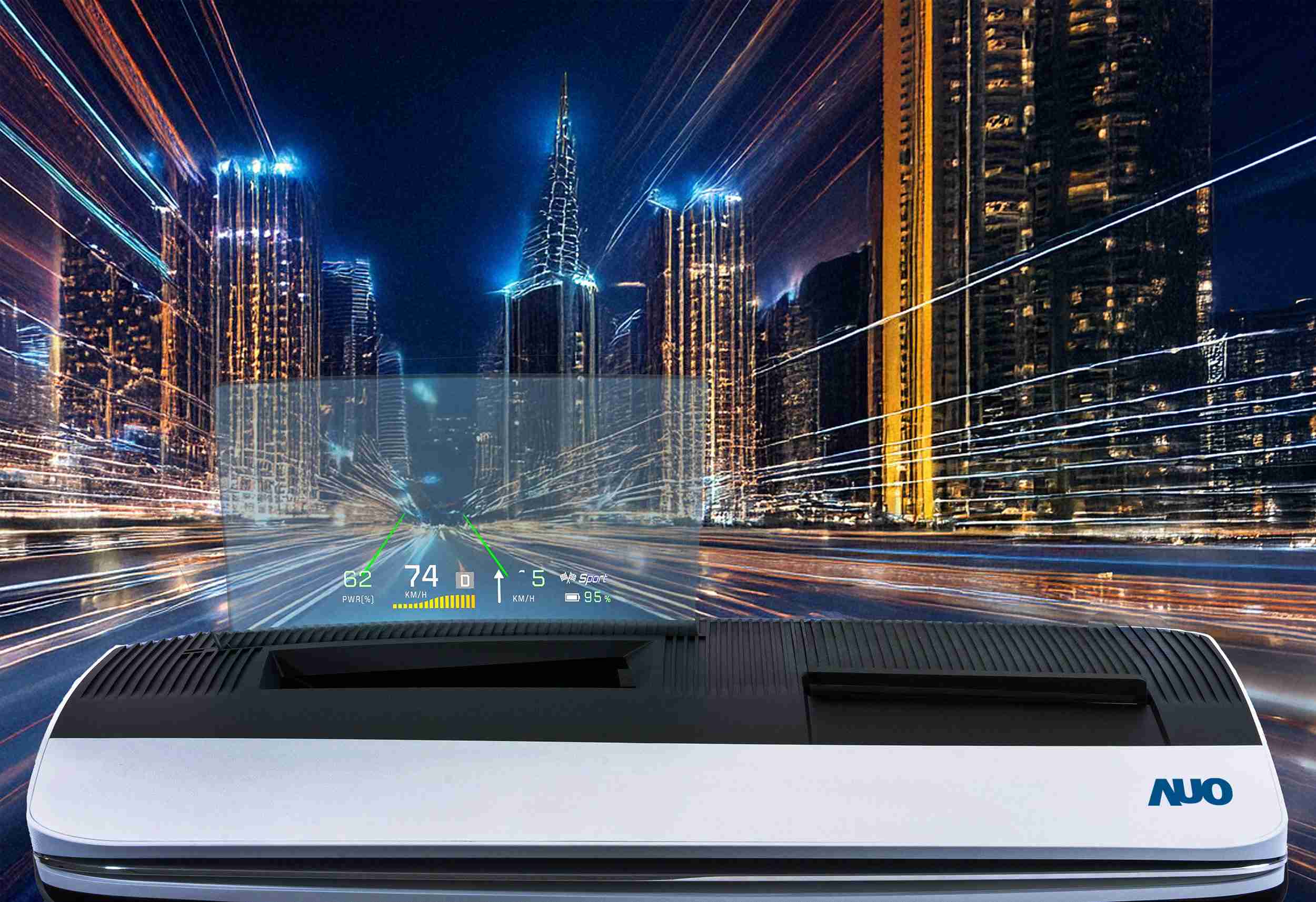 糖果派对推出13吋Micro LED抬头显示器，，，提供高入眼亮度、、、、高色彩饱和度的显示质量，，，，在阳光下或黑暗中都清晰可见，，，并利用Micro LED模块体积小的优势，，，解决车用空间有限的痛点